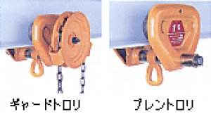 画像2: TFG010-1 ギヤードトロリ単体 1000kg ハンドチェーン2.5m  TFG010  キトー KITO 【送料無料】【激安】【セール】