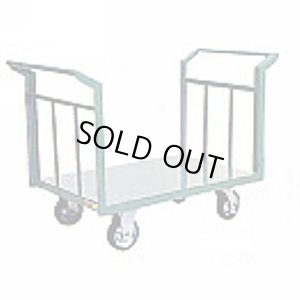 画像1: KW106 運搬機器　両軸運搬車  朝霧機器 【送料無料】【激安】【セール】