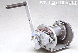 画像1: ST-1-SIC ＳＴ-ＳＩＣ型　回転式（防塵・防滴式）メタリック塗装  マックスプル 【送料無料】【激安】【セール】
