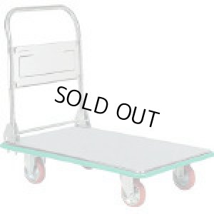 画像1: SUS301 アイケー　ステンレス製運搬車   石川製作所 【送料無料】【激安】【セール】