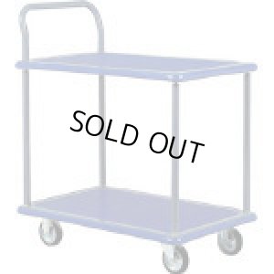 画像1: 104 アイケー　プレス製運搬車２段片袖型   石川製作所 【送料無料】【激安】【セール】