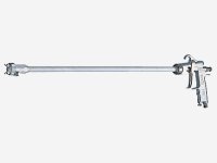 F110-GX15-0 長柄ハンドスプレーガン 【F110-GX15(0×500)】 重力式 ヘッド角度0°(管長500mm)  F110-GX15 0  明治機械製作所 【送料無料】【激安】【セール】