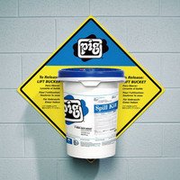 KIT213 ピグスピルリスポンスバケツ＆ホルダー エー・エム・プロダクツ  ニューピグコーポレーション(pig) エー・エム・プロダクツ 【送料無料】【激安】【セール】