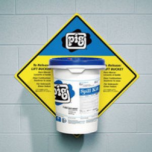 画像1: KIT213 ピグスピルリスポンスバケツ＆ホルダー エー・エム・プロダクツ  ニューピグコーポレーション(pig) エー・エム・プロダクツ 【送料無料】【激安】【セール】