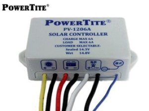 画像1: PV-1206A 太陽電池充放電コントローラー 12V 6A  PV-1206A  PowerTite(未来舎) 【送料無料】【激安】【セール】