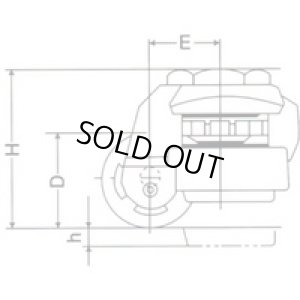 画像1: GD-100S フットマスター　アジャスタブルキャスター   ナンシン(nansin) 【送料無料】【激安】【セール】