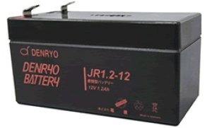 画像1: JR1.2-12  DENRYOBATTERY　レギュラータイプ JRシリーズ 4571196980446  電菱（DENRYO)