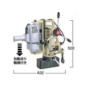 画像1: M-250AD-100V アトラマスター 日東工器　磁気応用手動穴あけ機 【送料無料】【激安】【破格値】【キャンペーン特価】