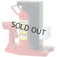 GW-100 アタッチメント付　二段式　爪つきジャッキ（レバー回転、安全弁付） 今野製作所(EAGLE)    【送料無料】【激安】【セール】