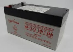 画像1: NP1.2-12 GSユアサ製 畜電池・バッテリー（標準タイプ） 12V/1.2Ah GSユアサ