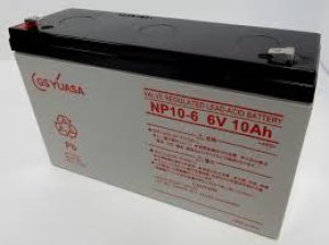 画像1: NP10-6 GSユアサ製 畜電池・バッテリー（標準タイプ） 6V/10Ah GSユアサ
