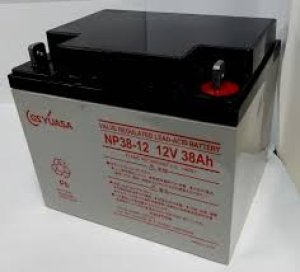 画像1: NP38-12J FR GSユアサ製 畜電池・バッテリー（標準タイプ）NP38-12の後継 12V/38Ah GSユアサ