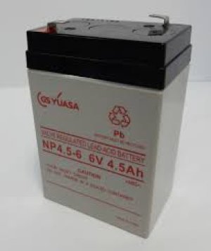 画像1: NP4.5-6 GSユアサ製 畜電池・バッテリー（標準タイプ） 6V/4.5Ah GSユアサ