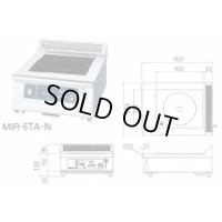 EIHK3101 ＩＨ調理器　ＭＩＲ－３ＴＡ－Ｎ 11-0276-0601 ニチワ電気