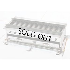 画像1: EKSY1401 ガス串焼器 ＧＡ－５５ ＬＰ 605×260×H185mm 11-0259-0701 秋元