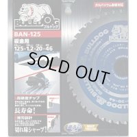 BAN-125 チップソー 板金用 BAN-125 モトユキ