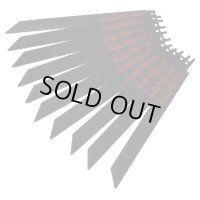 BSR-2018-10h セーバーソーブレード 鉄・ステンレス・非鉄金属用 BSR-2018(10本入) モトユキ