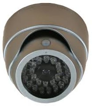 画像1: DC-007SL 人感センサー白色LED搭載ドーム型ダミーカメラ  マザーツール