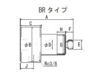 BR-1-10-NC RIKEN 油圧シリンダ  理研機器(リケン)    【送料無料】【激安】【セール】