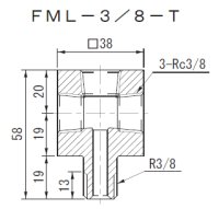 FML-3/8-3/8 RIKEN アクセサリー  理研機器(リケン)    【送料無料】【激安】【セール】