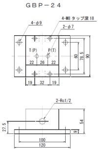 GBP-24 RIKEN 油圧バルブ  理研機器(リケン)    【送料無料】【激安】【セール】