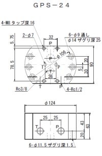 GPS-24 RIKEN 油圧バルブ  理研機器(リケン)    【送料無料】【激安】【セール】