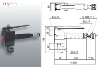 HV-1 RIKEN 油圧バルブ  理研機器(リケン)    【送料無料】【激安】【セール】