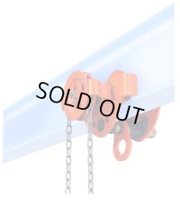 AGD-20 ギヤードトロリー（ドロップストップ）　3.0m　(荷役・荷締機)  VITAL バイタル工業 【送料無料】【激安】【セール】