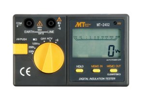 画像1: MT-2401 デジタル絶縁抵抗計  【送料無料】 4986702101244 マザーツール MotherTool 大型液晶＆バーグラフ表示