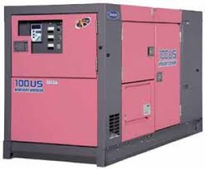 画像1: DCA-150USK 排ガス指定外機 エンジン発電機 デンヨー
