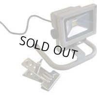 DN-102+OP-001 （オリジナル）ＬＥＤ投光器　　１０Ｗ　バネクランプ付  富士倉