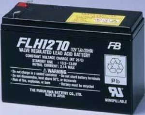 画像1: FLH1270 超長寿命品 FLHシリーズ 12V/7Ah PWL12V24相当  古河電池