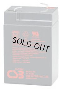 GP645 バッテリー 標準タイプ GPシリーズ NP4.5-6相当 6V/4.5Ah CSB