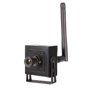 画像1: ITS-WF4010-B SD録画対応　小型ボードレンズ　ワイヤレスカメラ  安達