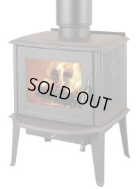 520080 鋳鉄製ストーブ 対流式、外気導入口φ100装備 6140CB 新宮商行