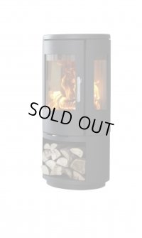 520103 鋳鉄製ストーブ 対流式、外気導入口φ125装備 7443CB 新宮商行