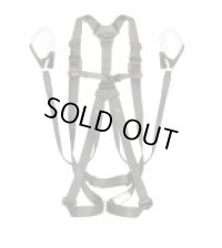 A1GSSFR-WL1BK （メーカー欠品中要納期確認)ハーネスGS 平ロープ ダブルL1セット 黒 S  TJMデザイン(タジマ) 4975364262431