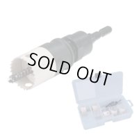 JHUC-2133 充電バイメタルホールソーセット（薄刃・替刃式タイプ）  ジェフコム 4937897024412