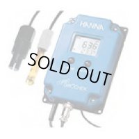 HI991404 壁掛け式pH/EC/TDS/℃指示計 グロチェック コンボ  HANNA（ハンナ）