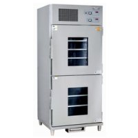 NBEC-420G セパレート型冷蔵・遠赤外線温蔵庫(片面扉)　温蔵:230L 冷蔵:190L アンナカ ニッセイ