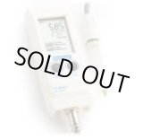 画像: HI99161N ポータブルpH/℃計 602-66-01-28 ハンナ HANNA 【送料無料】【激安】【破格値】【セール】