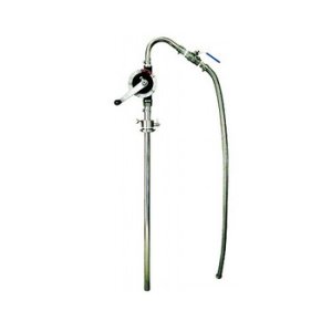 画像: HRP-253HM ハンドロータリーポンプ　ステンレス＋樹脂製　　ステンレスホース、密閉バルブ付 HRP-25IIIHM  アクアシステム 【送料無料】【激安】【セール】