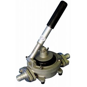 画像: HDO-20ALA ハンドダイヤフラムポンプ　アルミ製  アクアシステム 【送料無料】【激安】【セール】