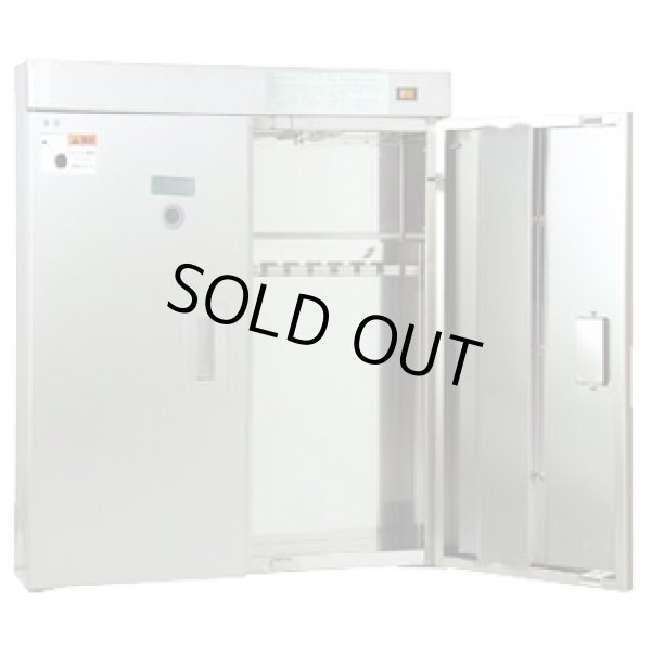 画像1: C-15A 殺菌灯付包丁殺菌庫 アスパルキントール 18-8 3-0246-0701 【送料無料】【激安】【セール】