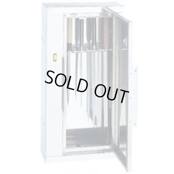 画像1: K-104 殺菌灯付き包丁保管庫　キンキラー 4本用 18-8 3-0246-0801 【送料無料】【激安】【セール】