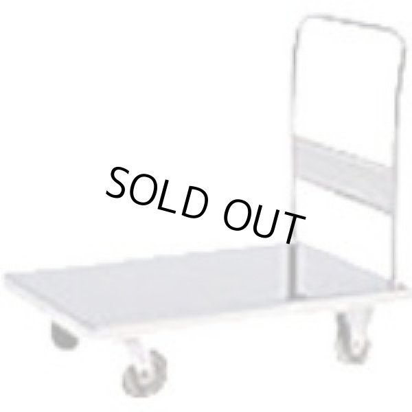 画像1: NW-9060E マイティー ［NW-9060E］ ステンレス台車　９００Ｘ６００　スチールφ１２５ウレタン車   本宏製作所(HONKO) 【送料無料】【激安】【セール】