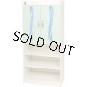 画像: KE-SGL010G 殺菌灯方式スリッパ殺菌ロッカー１０足＋下足棚 コトヒラ工業 【送料無料】【激安】【セール】