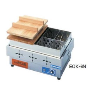 画像: EOK-6N 電気おでん鍋　ＥＯＫ－６Ｎ　６ッ切 ニチワ電機 【送料無料】【激安】【セール】