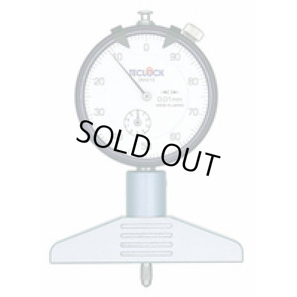 画像1: DM-213 ダイヤルデプスゲージ   テクロック（TECLOCK） 【送料無料】【激安】【セール】