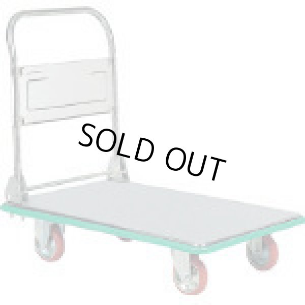 画像1: SUS301 アイケー　ステンレス製運搬車   石川製作所 【送料無料】【激安】【セール】